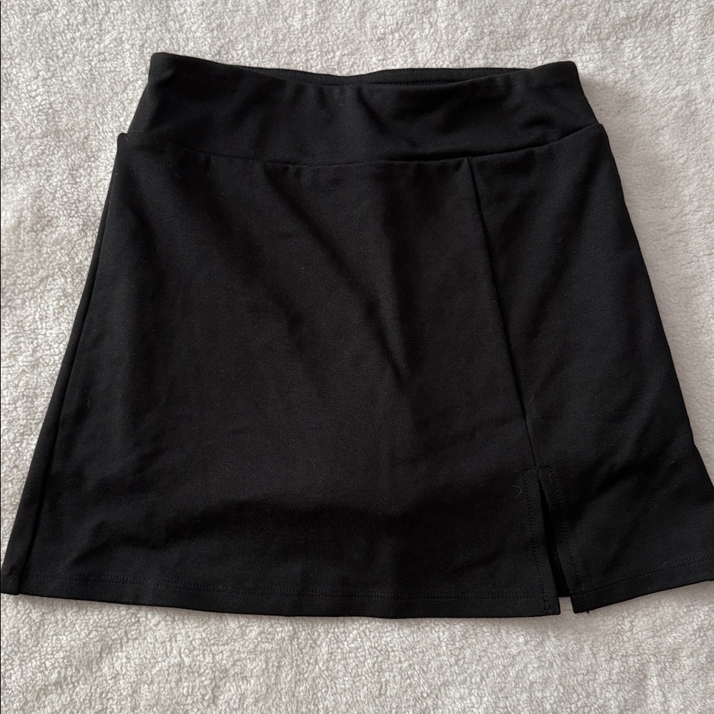 GIRLS Black Mini Skirt